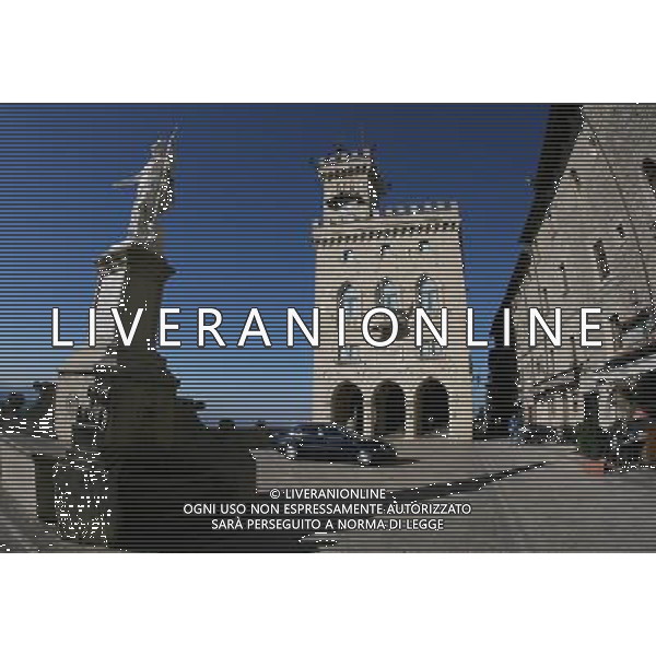SAN MARINO NELLA FOTO IL PALAZZO DEL GOVERNO DI SAN MARINO IFC-AGENZIA ALDO LIVERANI