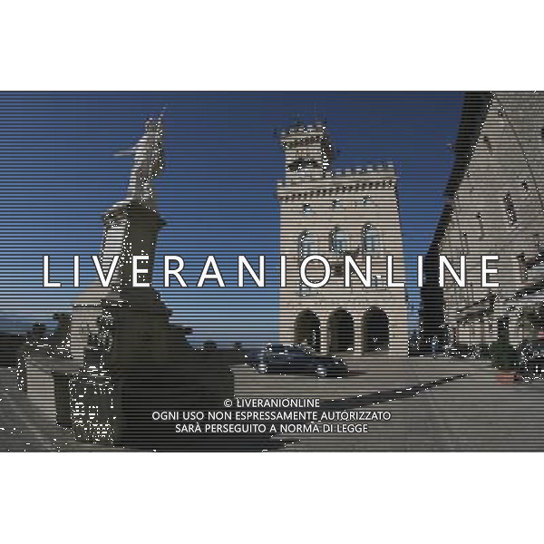 SAN MARINO NELLA FOTO IL PALAZZO DEL GOVERNO DI SAN MARINO IFC-AGENZIA ALDO LIVERANI