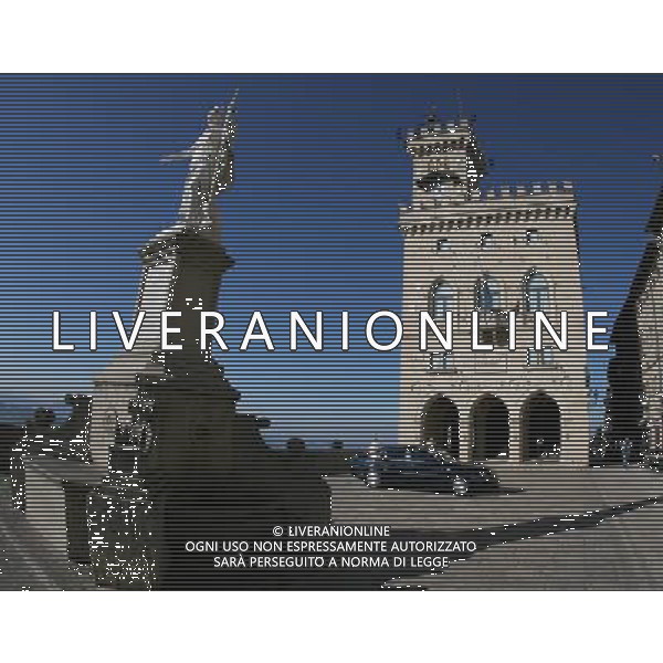 SAN MARINO NELLA FOTO IL PALAZZO DEL GOVERNO DI SAN MARINO IFC-AGENZIA ALDO LIVERANI