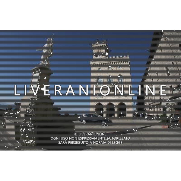 SAN MARINO NELLA FOTO IL PALAZZO DEL GOVERNO DI SAN MARINO IFC-AGENZIA ALDO LIVERANI