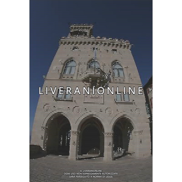 SAN MARINO NELLA FOTO IL PALAZZO DEL GOVERNO DI SAN MARINO IFC-AGENZIA ALDO LIVERANI