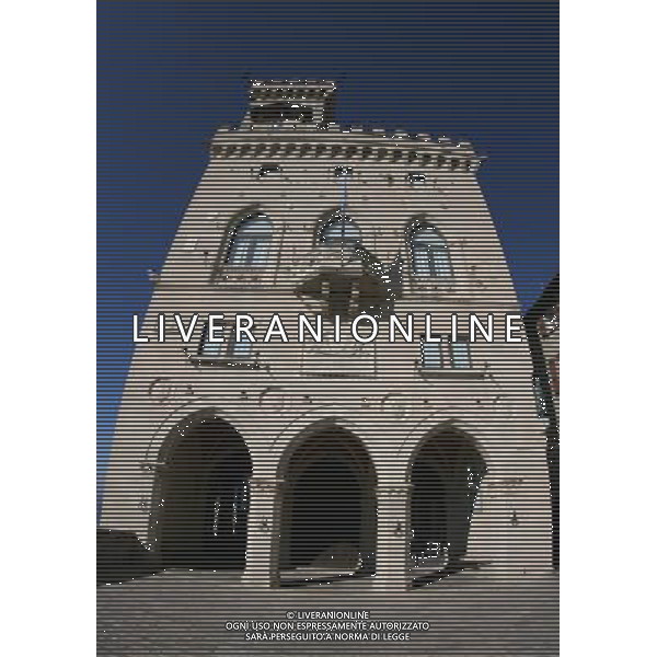 SAN MARINO NELLA FOTO IL PALAZZO DEL GOVERNO DI SAN MARINO IFC-AGENZIA ALDO LIVERANI