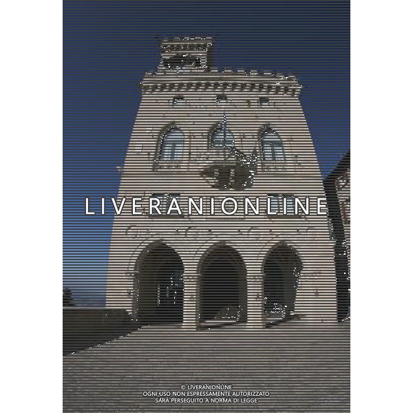 SAN MARINO NELLA FOTO IL PALAZZO DEL GOVERNO DI SAN MARINO IFC-AGENZIA ALDO LIVERANI