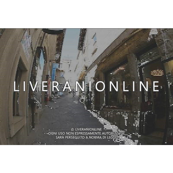 SAN MARINO NELLA FOTO VICOLI DI SAN MARINO IFC-AGENZIA ALDO LIVERANI
