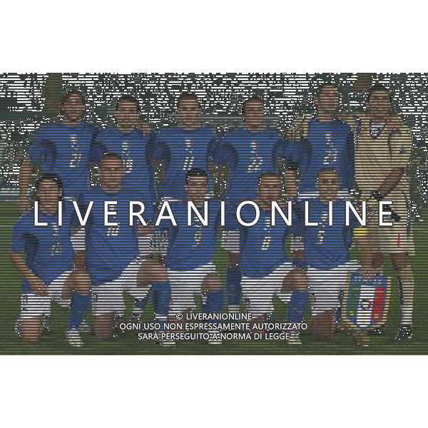 BERGAMO 15/11/2006 AMICHEVOLE ITALIA-TURCHIA NELLA FOTO FORM NAZIONALE ITALIANA FOTO ANDRY-ALDO LIVERANI