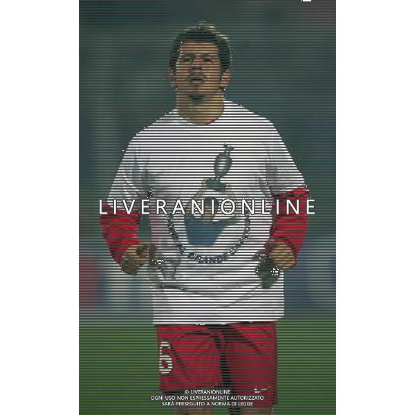 BERGAMO 15/11/2006 AMICHEVOLE ITALIA-TURCHIA NELLA FOTO EMRE CON LA MAGLIA DI GIACINTO FACCHETTI FOTO ANDRY-ALDO LIVERANI