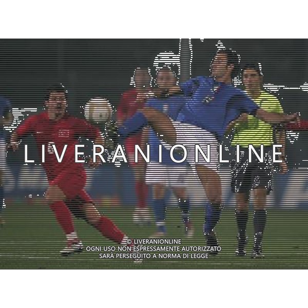 BERGAMO 15/11/2006 AMICHEVOLE ITALIA-TURCHIA NELLA FOTO EMRE-GILARDINO FOTO ANDRY-ALDO LIVERANI