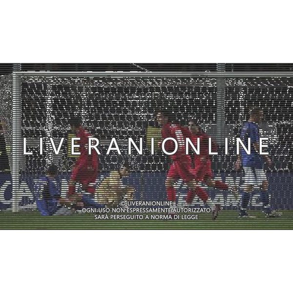 BERGAMO 15/11/2006 AMICHEVOLE ITALIA-TURCHIA NELLA FOTO gol IBRAHIM UZULMEZ FOTO ANDRY-ALDO LIVERANI