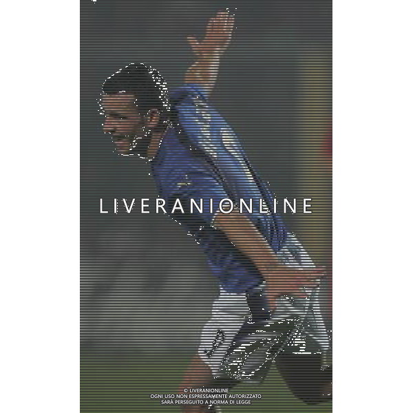 Bergamo 15 novembre 2006 Italia-Turchia amichevole nella foto: esultanza dopo il gol Di Natale Antonio foto Andry / Ag. Aldo Liverani