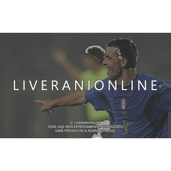 Bergamo 15 novembre 2006 Italia-Turchia amichevole nella foto: esultanza dopo il gol Di Natale Antonio foto Andry / Ag. Aldo Liverani