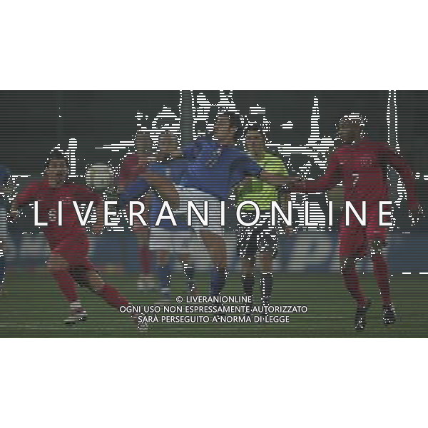 Bergamo 15 novembre 2006 Italia-Turchia amichevole nella foto: Gilardino Alberto Emre e Mehmet Aurelio foto Andry / Ag. Aldo Liverani