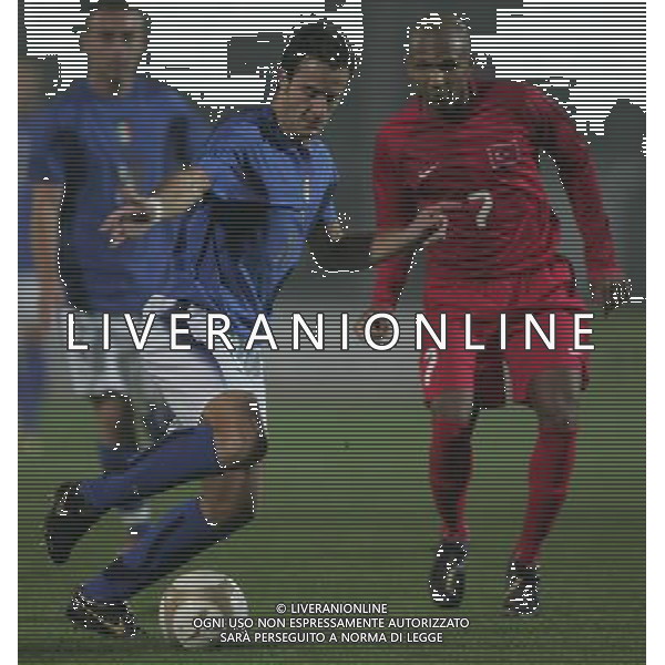 Bergamo 15 novembre 2006 Italia-Turchia amichevole nella foto: Gilardino Alberto foto Andry / Ag. Aldo Liverani