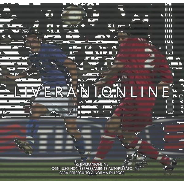 Bergamo 15 novembre 2006 Italia-Turchia amichevole nella foto: Zaccardo Christian foto Andry / Ag. Aldo Liverani