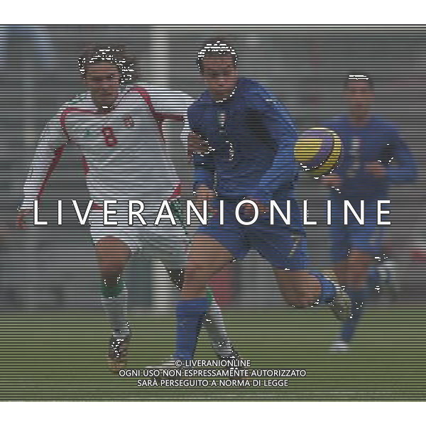 Carpenedolo (Brescia) 15 novembre 2006 Italia \'C\' Under 20 - Ungheria Under 20 nella foto: Aloe Ilario foto Andry / Ag. Aldo Liverani