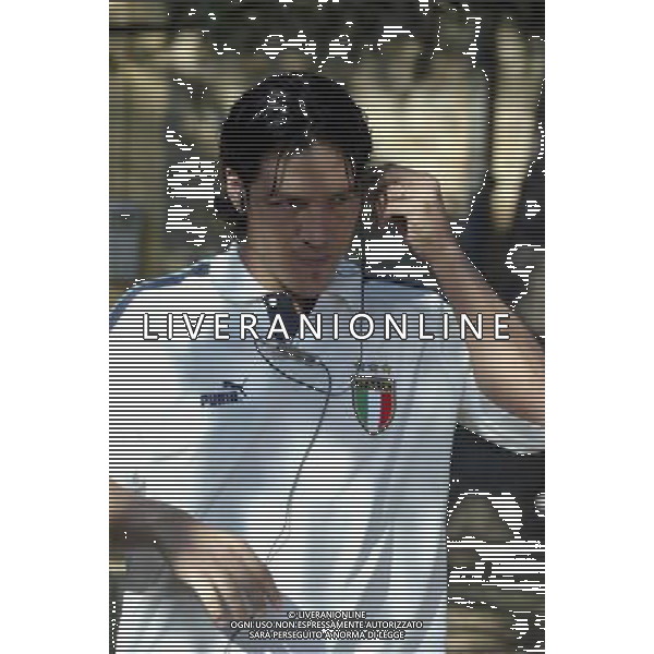 Coverciano (Fi) 02/09/03 Allenamento della Nazionale italiana di Calcio Nella foto: Camoranesi Mauro German* Ph Gianni Nucci/Aldo Liverani