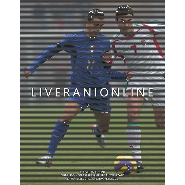 Carpenedolo (Brescia) 15 novembre 2006 Italia \'C\' Under 20 - Ungheria Under 20 nella foto: Pepe Vincenzo foto Andry / Ag. Aldo Liverani