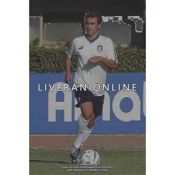 Coverciano (Fi) 02/09/03 Allenamento della Nazionale italiana di Calcio Nella foto: Cannavaro Fabio* Ph Gianni Nucci/Aldo Liverani