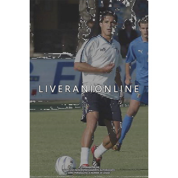 Coverciano (Fi) 02/09/03 Allenamento della Nazionale italiana di Calcio Nella foto: Corradi Bernardoo* Ph Gianni Nucci/Aldo Liverani