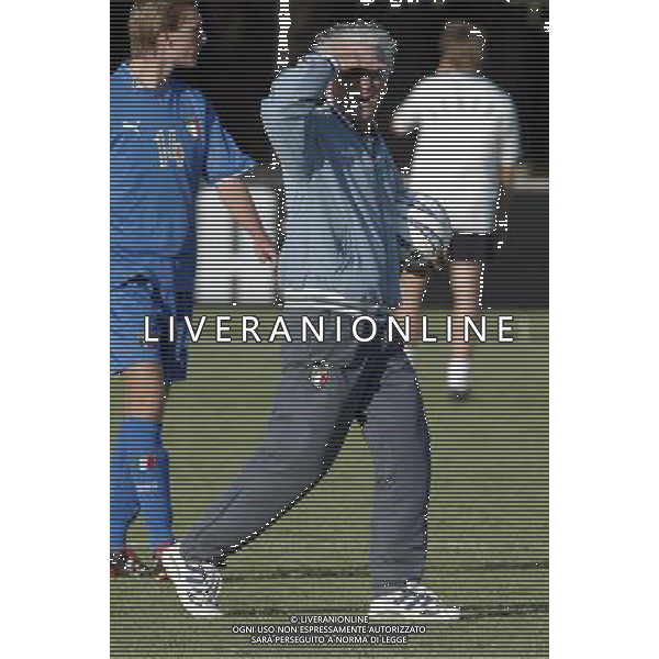 Coverciano (Fi) 02/09/03 Allenamento della Nazionale italiana di Calcio Nella foto: Trapattoni Giovanni* Ph Gianni Nucci/Aldo Liverani