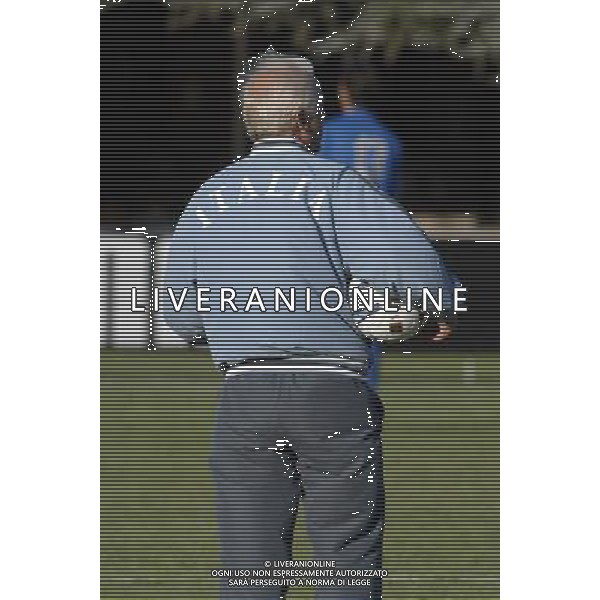 Coverciano (Fi) 02/09/03 Allenamento della Nazionale italiana di Calcio Nella foto: Trapattoni Giovanni* Ph Gianni Nucci/Aldo Liverani