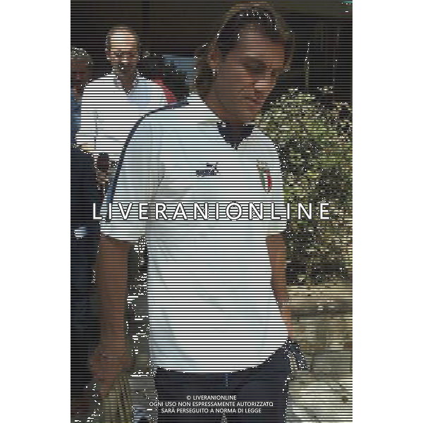 Coverciano (Fi) 02/09/03 Allenamento della Nazionale italiana di Calcio Nella foto: Vieri Christian* Ph Gianni Nucci/Aldo Liverani