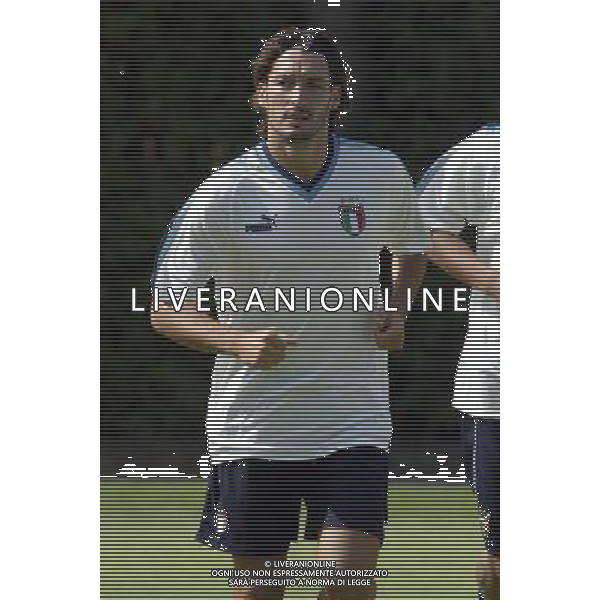 Coverciano (Fi) 02/09/03 Allenamento della Nazionale italiana di Calcio Nella foto: Zambrotta Gianluca* Ph Gianni Nucci/Aldo Liverani