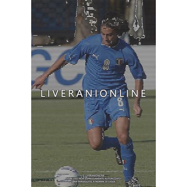 Coverciano (Fi) 03/09/03 Nazionale Italiana di Calcio Under 19 nella foto Aquilani Alberto* Ph Gianni Nucci/Aldo Liverani