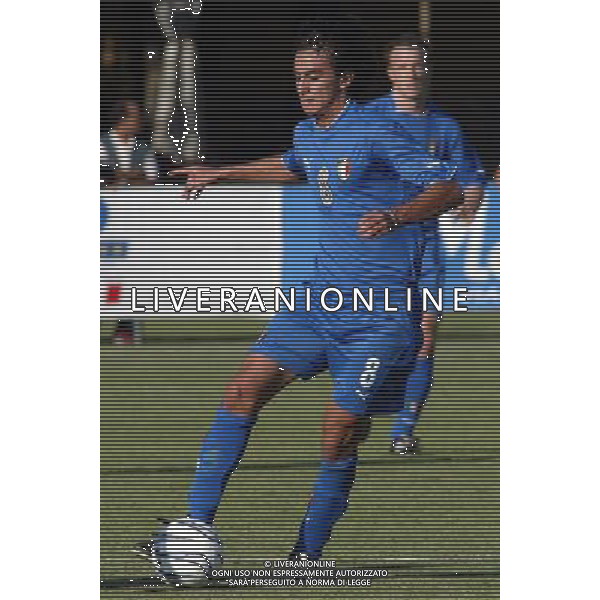 Coverciano (Fi) 03/09/03 Nazionale Italiana di Calcio Under 19 nella foto Aquilani Alberto* Ph Gianni Nucci/Aldo Liverani