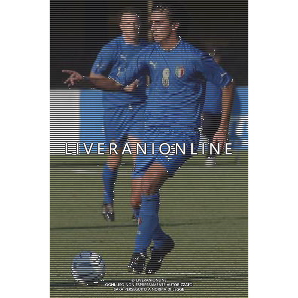 Coverciano (Fi) 03/09/03 Nazionale Italiana di Calcio Under 19 nella foto Aquilani Alberto* Ph Gianni Nucci/Aldo Liverani