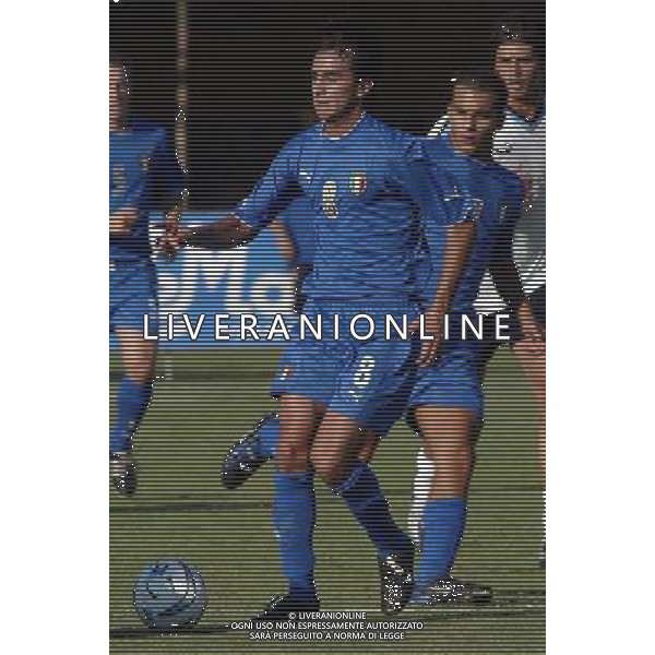 Coverciano (Fi) 03/09/03 Nazionale Italiana di Calcio Under 19 nella foto Aquilani Alberto* Ph Gianni Nucci/Aldo Liverani