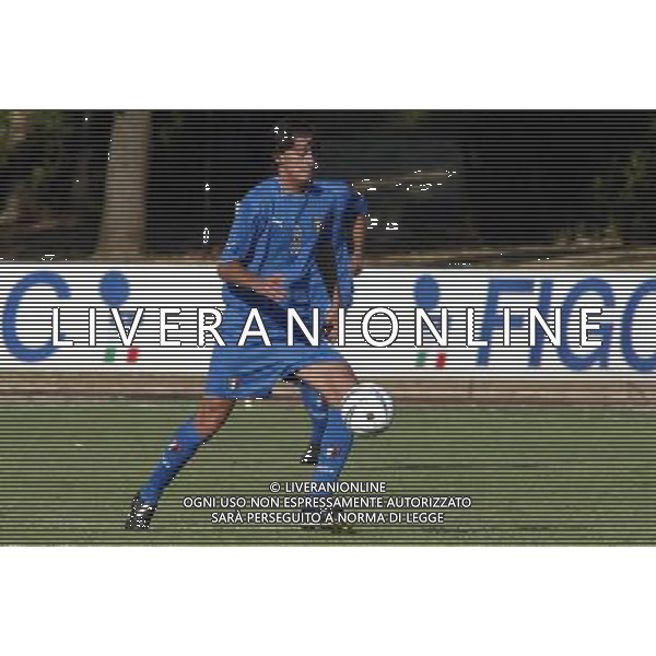 Coverciano (Fi) 03/09/03 Nazionale Italiana di Calcio Under 19 nella foto Aquilani Alberto* Ph Gianni Nucci/Aldo Liverani