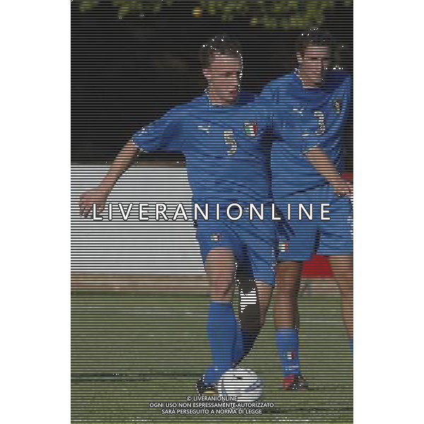 Coverciano (Fi) 03/09/03 Nazionale Italiana di Calcio Under 19 nella foto Belotti Mauro* Ph Gianni Nucci/Aldo Liverani