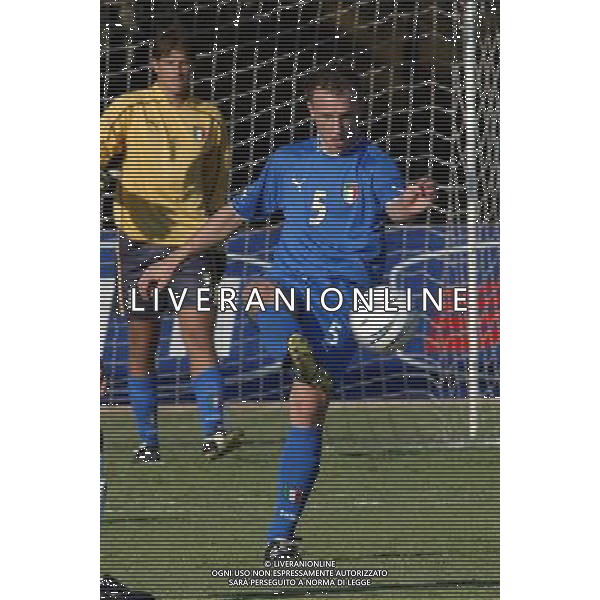 Coverciano (Fi) 03/09/03 Nazionale Italiana di Calcio Under 19 nella foto Belotti Mauro* Ph Gianni Nucci/Aldo Liverani