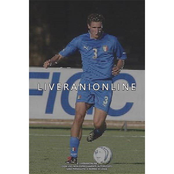 Coverciano (Fi) 03/09/03 Nazionale Italiana di Calcio Under 19 nella foto Chiellini Giorgio* Ph Gianni Nucci/Aldo Liverani