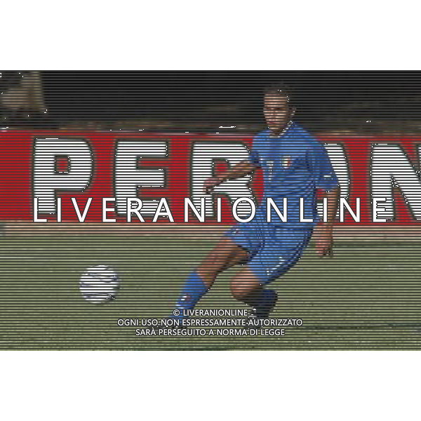 Coverciano (Fi) 03/09/03 Nazionale Italiana di Calcio Under 19 nella foto D\'Astolfo Adriano* Ph Gianni Nucci/Aldo Liverani