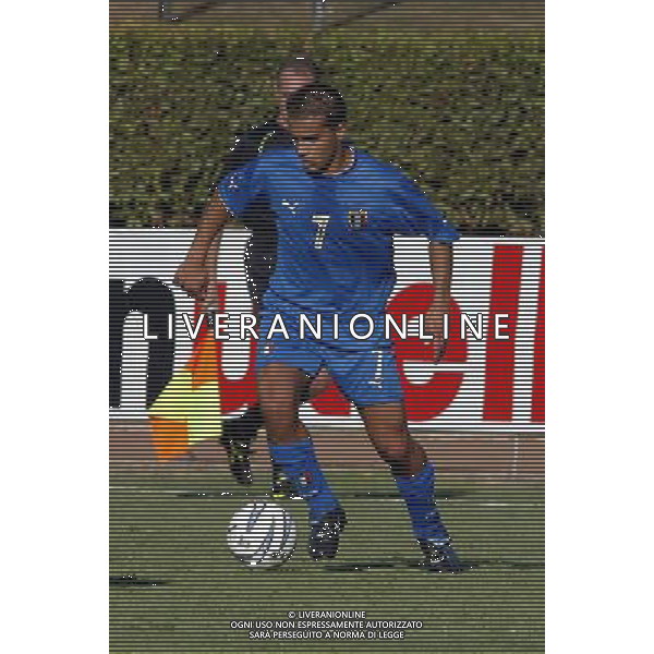 Coverciano (Fi) 03/09/03 Nazionale Italiana di Calcio Under 19 nella foto D\'Astolfo Adriano* Ph Gianni Nucci/Aldo Liverani