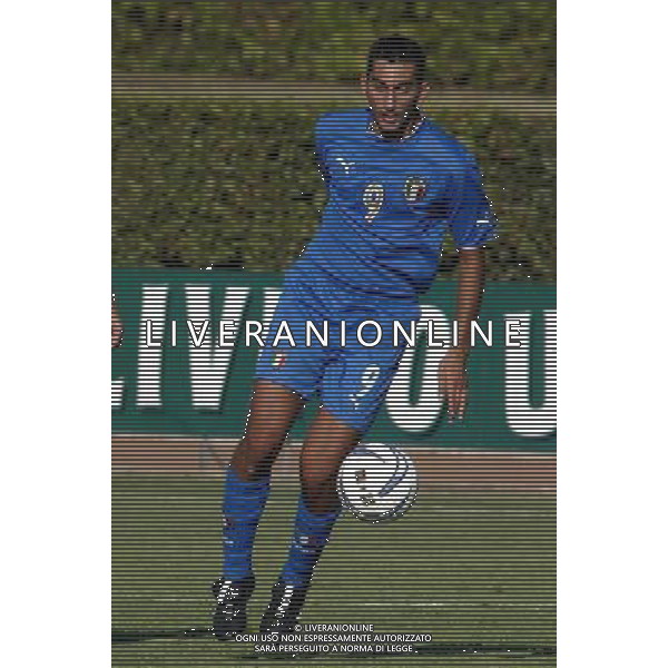 Coverciano (Fi) 03/09/03 Nazionale Italiana di Calcio Under 19 nella foto Della Rocca Luigi* Ph Gianni Nucci/Aldo Liverani