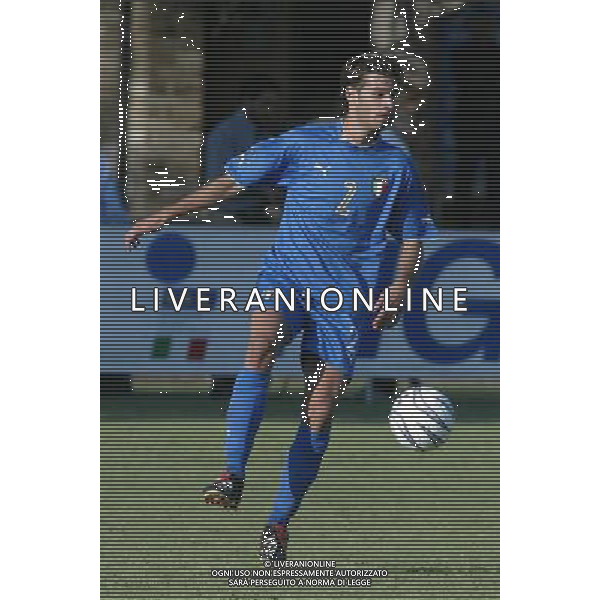 Coverciano (Fi) 03/09/03 Nazionale Italiana di Calcio Under 19 nella foto Ferronetti Damiano* Ph Gianni Nucci/Aldo Liverani