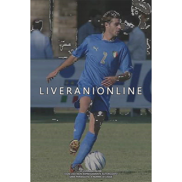 Coverciano (Fi) 03/09/03 Nazionale Italiana di Calcio Under 19 nella foto Ferronetti Damiano* Ph Gianni Nucci/Aldo Liverani