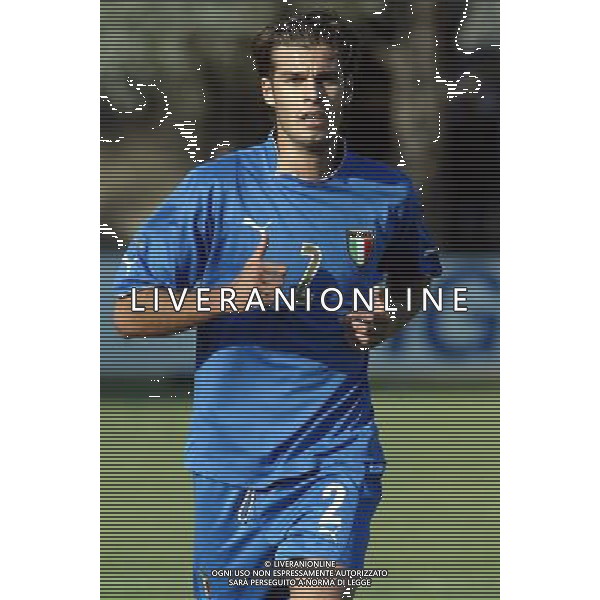 Coverciano (Fi) 03/09/03 Nazionale Italiana di Calcio Under 19 nella foto Ferronetti Damiano* Ph Gianni Nucci/Aldo Liverani