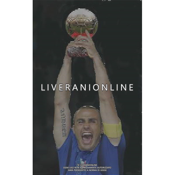 MILANO 20 NOVEMBRE 2006 ELABORAZIONE DIGITALE POSSIBILE PALLONE D\'ORO CANNAVARO FABIO FOTO ANDRY-LUZZANI/AG. ALDO LIVERANI