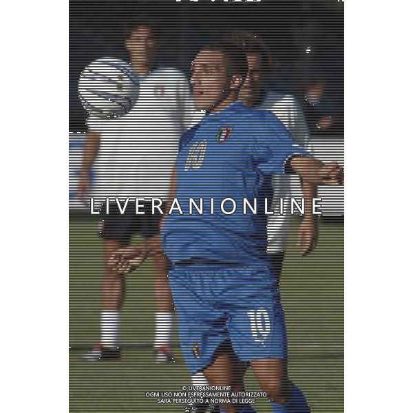 Coverciano (Fi) 03/09/03 Nazionale Italiana di Calcio Under 19 nella foto Lodi Francesco* Ph Gianni Nucci/Aldo Liverani