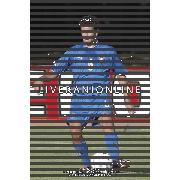 Coverciano (Fi) 03/09/03 Nazionale Italiana di Calcio Under 19 nella foto Padoin Simone* Ph Gianni Nucci/Aldo Liverani