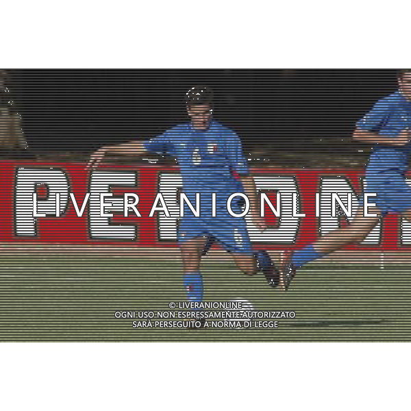 Coverciano (Fi) 03/09/03 Nazionale Italiana di Calcio Under 19 nella foto Padoin Simone* Ph Gianni Nucci/Aldo Liverani