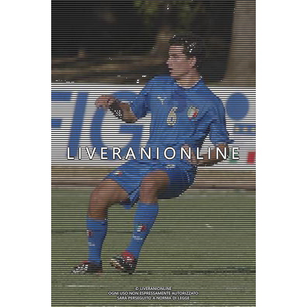 Coverciano (Fi) 03/09/03 Nazionale Italiana di Calcio Under 19 nella foto Padoin Simone* Ph Gianni Nucci/Aldo Liverani