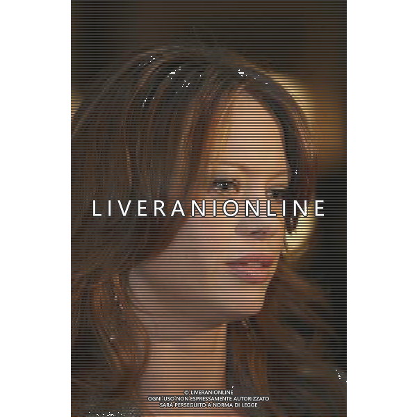 Milano 23 novembre 2006 Anna Falchi e Marco Bonini presentano lo spettacolo teatrale \'Notting Hill\' nella foto: Anna Falchi foto Andry / Ag. Aldo Liverani