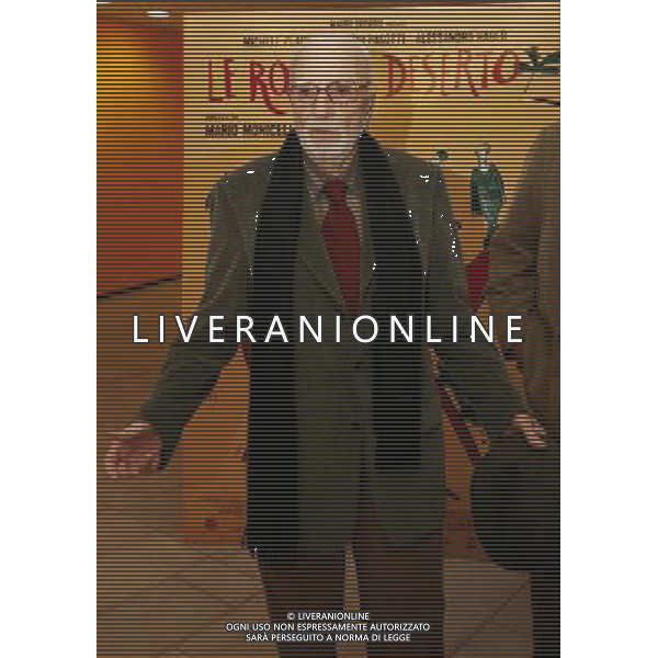 Milano 27 novembre 2006 Presentazione del film di Mario Monicelli \'Le rose del deserto\' nella foto: Monicelli Mario foto Andry / Ag. Aldo Liverani
