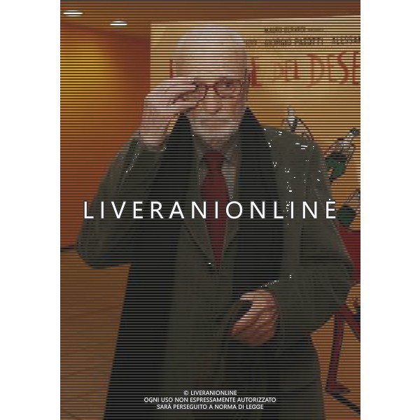 Milano 27 novembre 2006 Presentazione del film di Mario Monicelli \'Le rose del deserto\' nella foto: Monicelli Mario foto Andry / Ag. Aldo Liverani