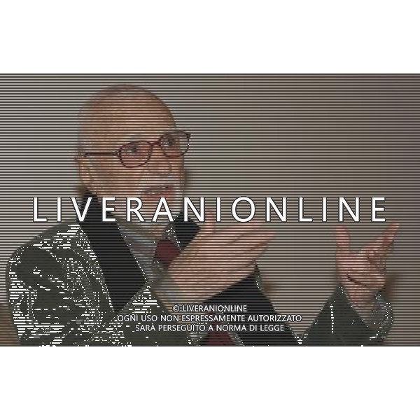 Milano 27 novembre 2006 Presentazione del film di Mario Monicelli \'Le rose del deserto\' nella foto: Monicelli Mario foto Andry / Ag. Aldo Liverani