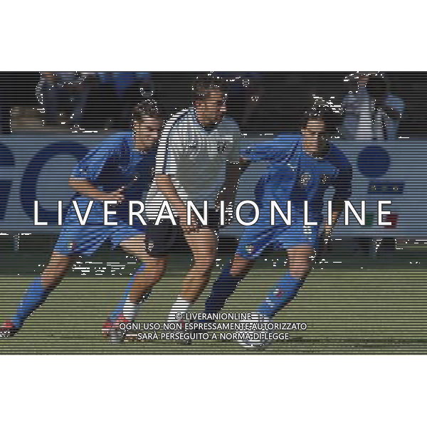 Coverciano (Fi) 02/09/2003 Partita di allenamento della Nazionale di calcio Nella foto: Del Piero Alessandro Ph Gianni Nucci/Aldo Liverani